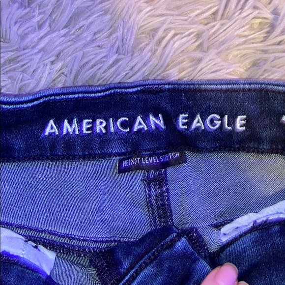 American Eagle Ultra High Rise Ripped Jeans - Picture 3 of 4